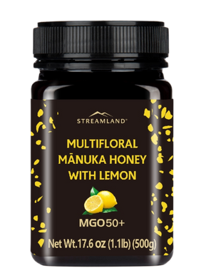 Multifloral  Mānuka  MGO50+  Flavored  Honey