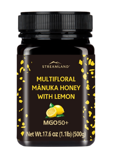 Multifloral  Mānuka  MGO50+  Flavored  Honey