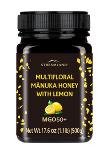Multifloral  Mānuka  MGO50+  Flavored  Honey