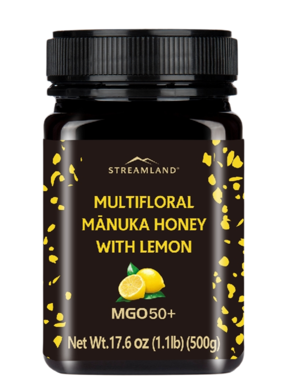 Multifloral  Mānuka  MGO50+  Flavored  Honey