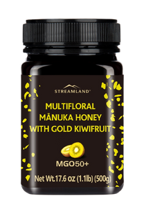 Multifloral  Mānuka  MGO50+  Flavored  Honey