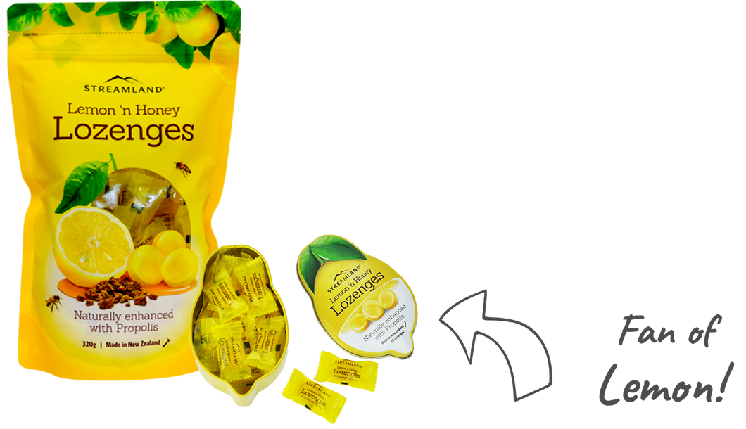 Lemon ’N Honey Lozenges